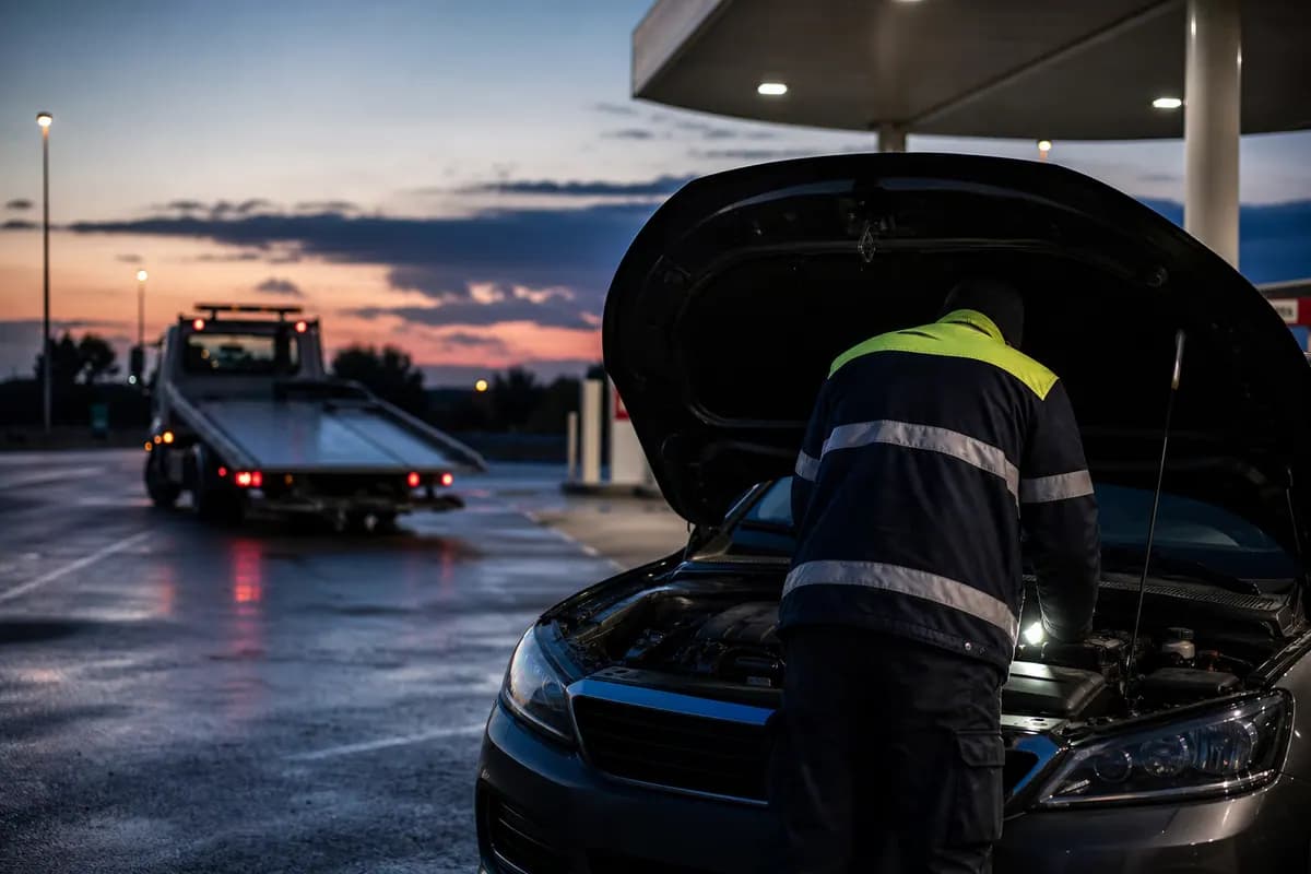 Erreur de carburant autoroute Marseille : assistance dépannage sur aire de service A7/A50