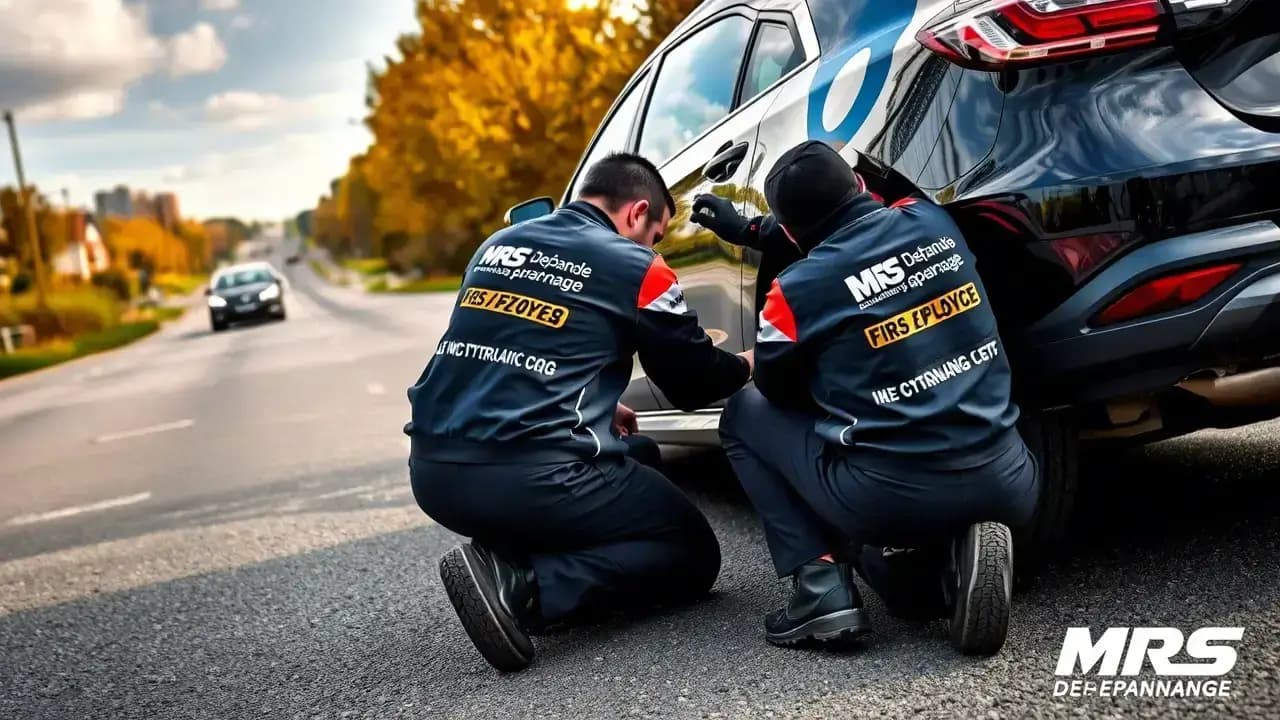 MRS Dépannage - Service professionnel de dépannage pour crevaison de pneus de voitures, motos et utilitaires
