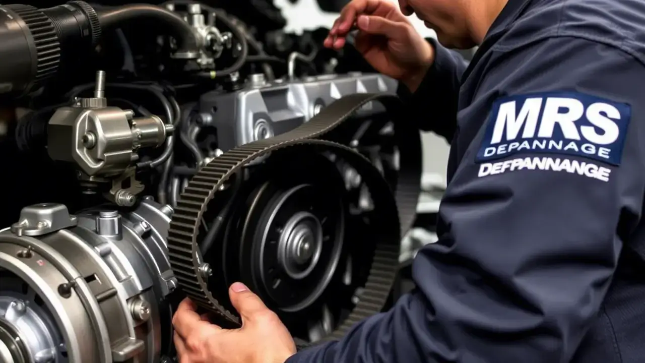 MRS Dépannage - Entretien et remplacement de la courroie de distribution : diagnostic, tension et changement pour un moteur performant