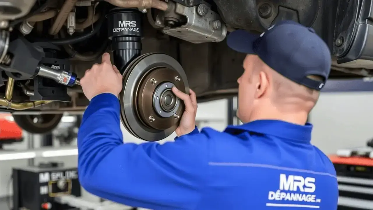 MRS Dépannage - Entretien et remplacement des freins : plaquettes, disques et liquide de frein pour une sécurité optimale