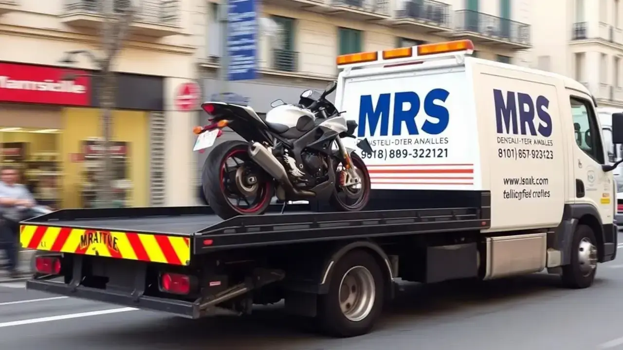 MRS Dépannage - Service professionnel de remorquage pour motos