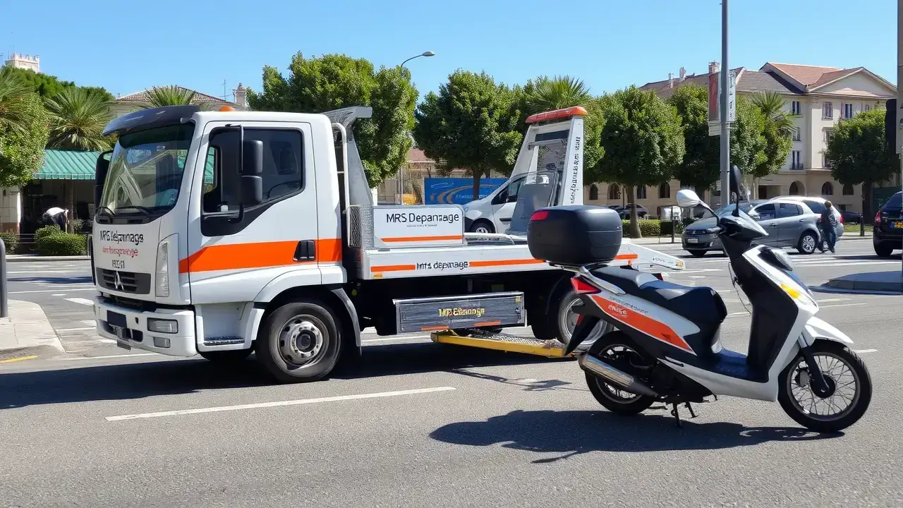 MRS Dépannage - Service professionnel de remorquage pour scooters